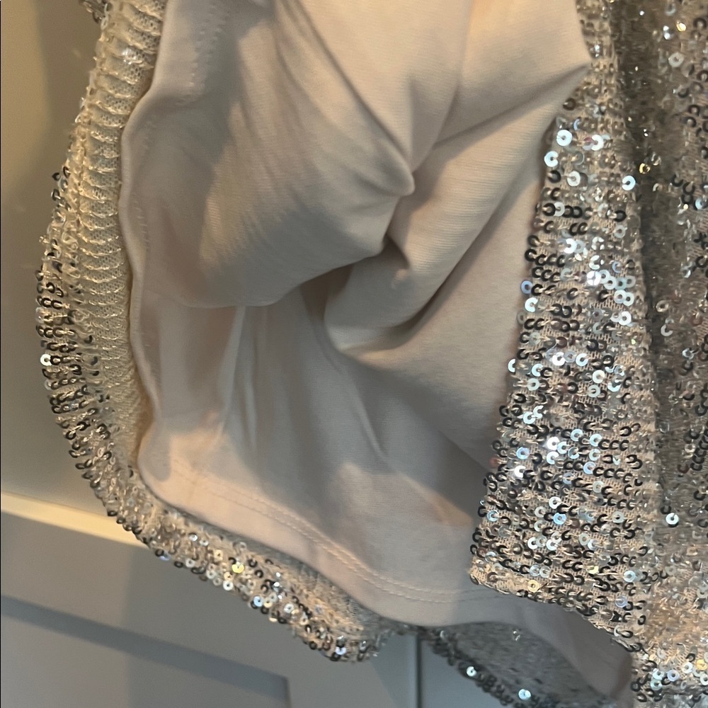 Art Class Silver Sequin Dress S - Picture 4 of 5